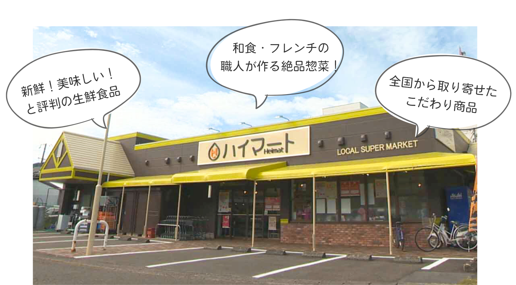 和歌山県新宮市のスーパーマーケット【ハイマート】